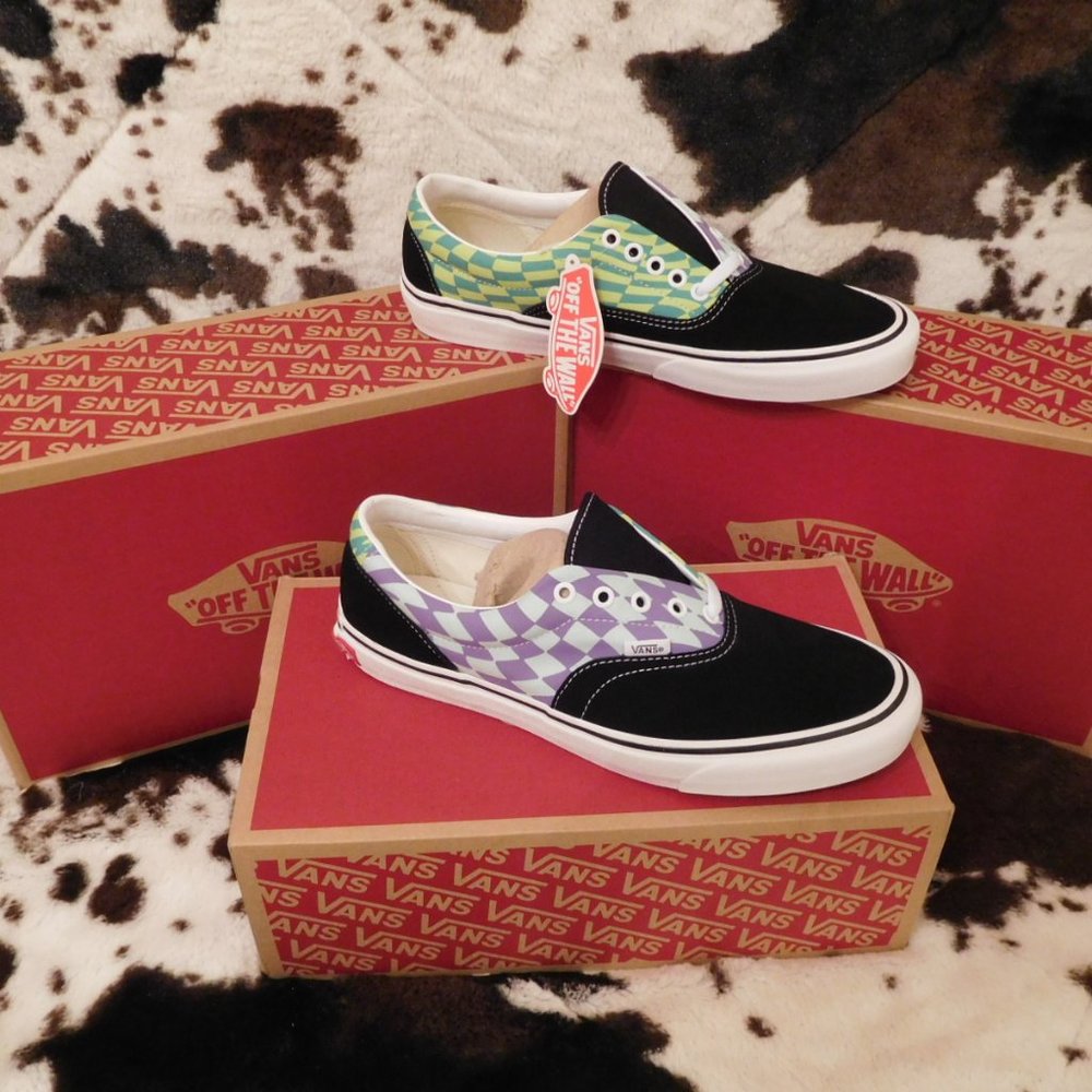 Vans Era Twist Warp Checker